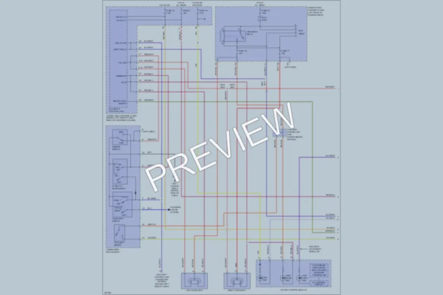 2010 Honda Element Headlights wiring diagram preview