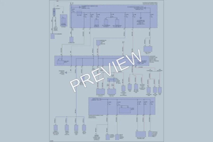 2010 Honda Element Power Distribution wiring diagram preview