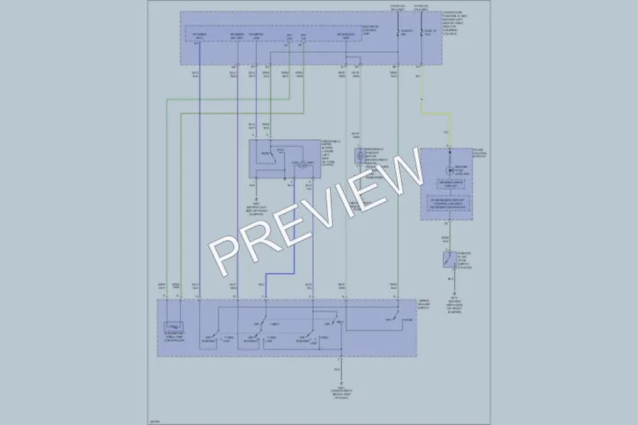2010 Honda Element Wiper Washer wiring diagram preview