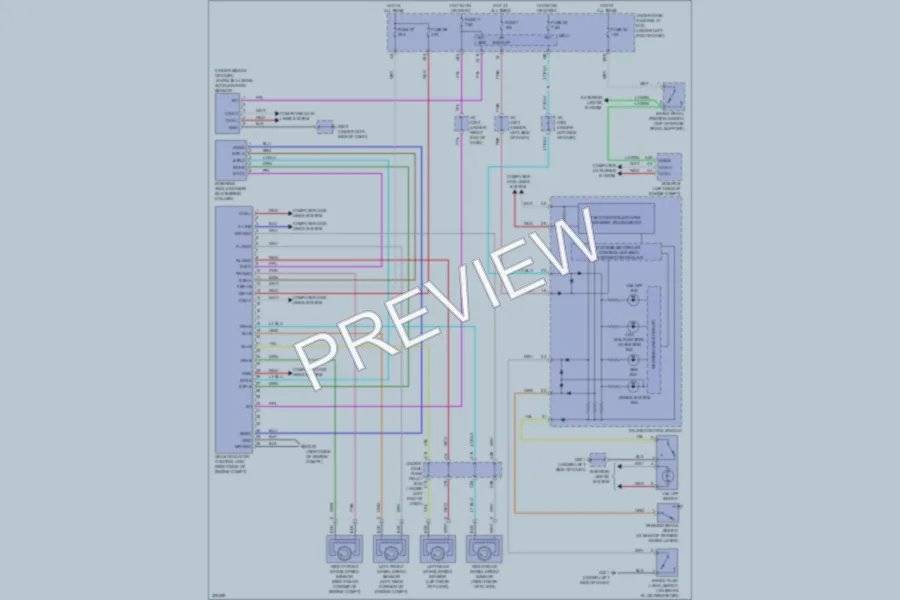 2010 Honda Fit Anti Lock Brakes wiring diagram preview