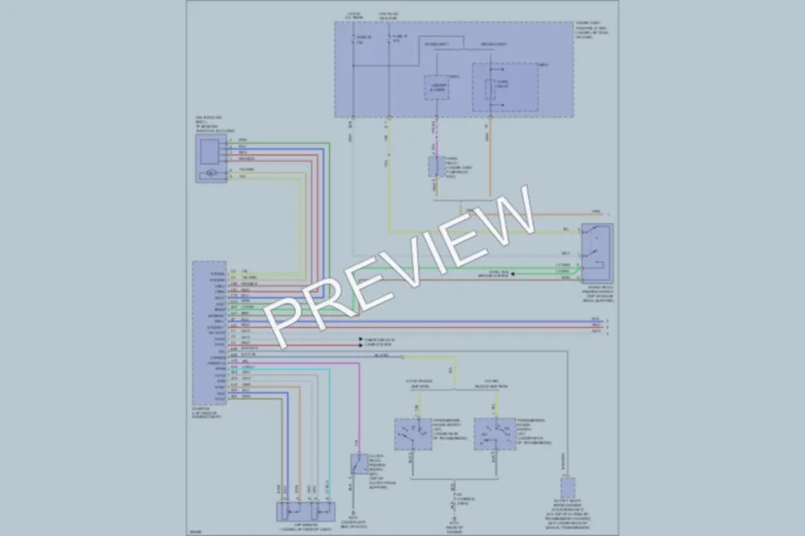 2010 Honda Fit Cruise Control wiring diagram preview