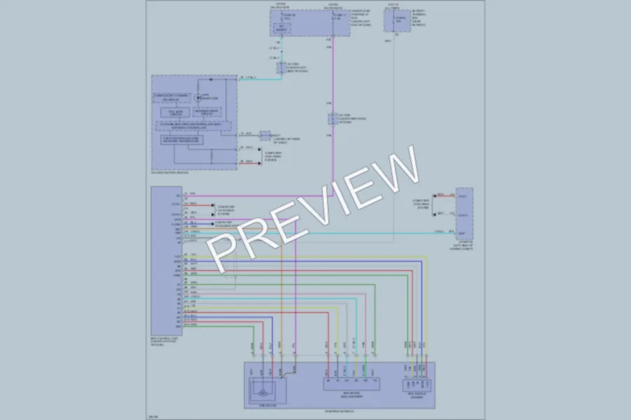 2010 Honda Fit Electronic Power Steering wiring diagram preview