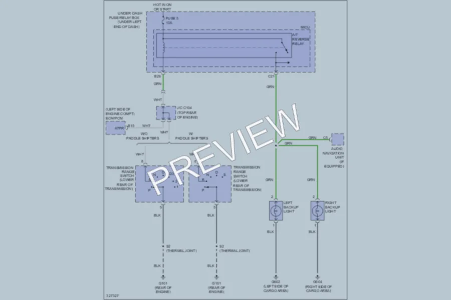2010 Honda Fit Exterior Lights wiring diagram preview