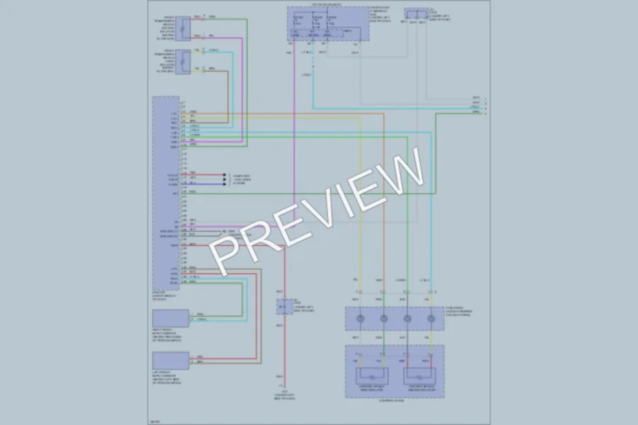 2010 Honda Fit Supplemental Restraints wiring diagram preview