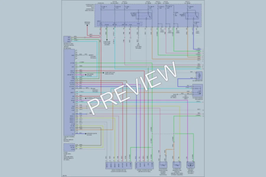 2010 Honda Insight Air Conditioning wiring diagram preview