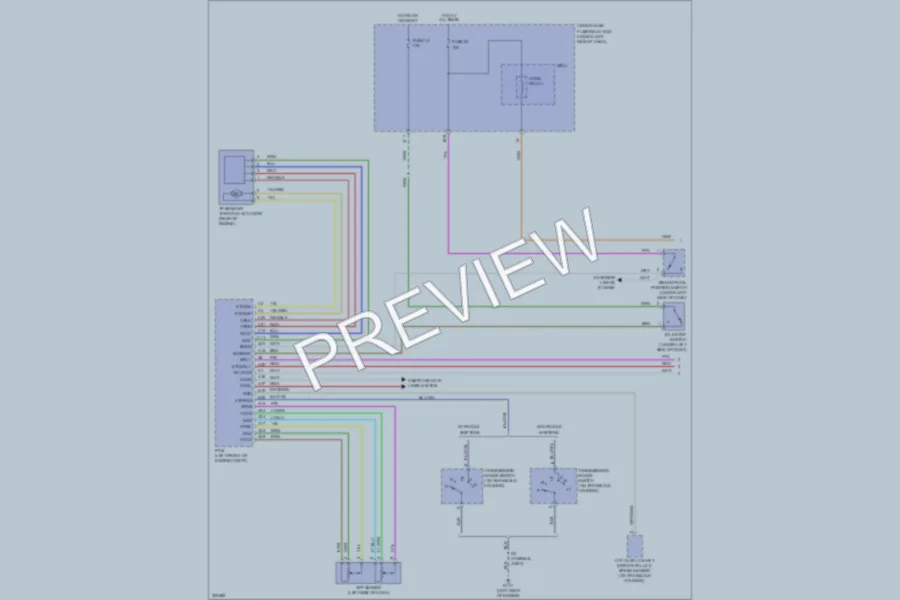 2010 Honda Insight Cruise Control wiring diagram preview