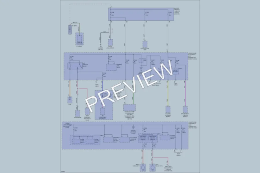 2010 Honda Insight Power Distribution wiring diagram preview