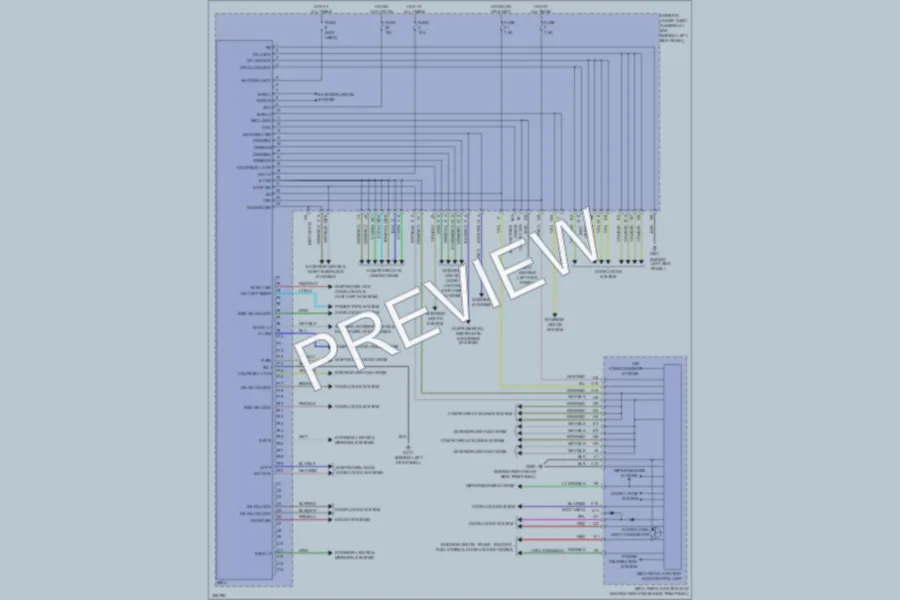 2010 Honda Odyssey Body Control Modules wiring diagram preview