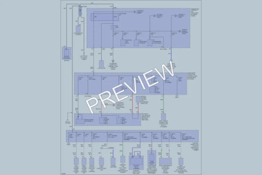 2010 Honda Odyssey Power Distribution wiring diagram preview