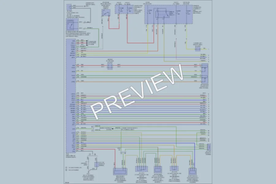 2010 Honda Odyssey Transmission wiring diagram preview