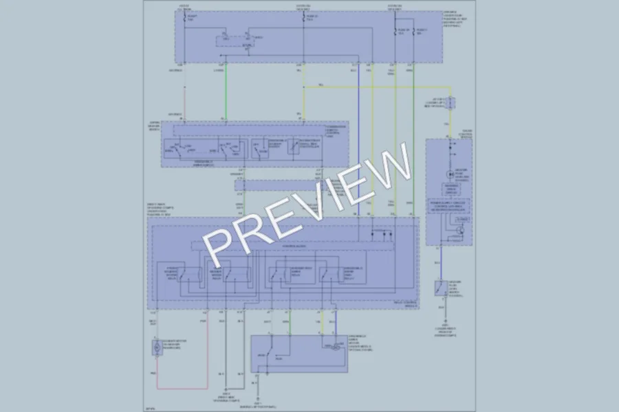 2010 Honda Odyssey Wiper Washer wiring diagram preview