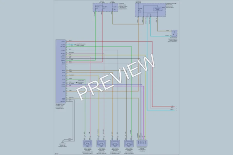 2010 Honda Pilot Anti Lock Brakes wiring diagram preview
