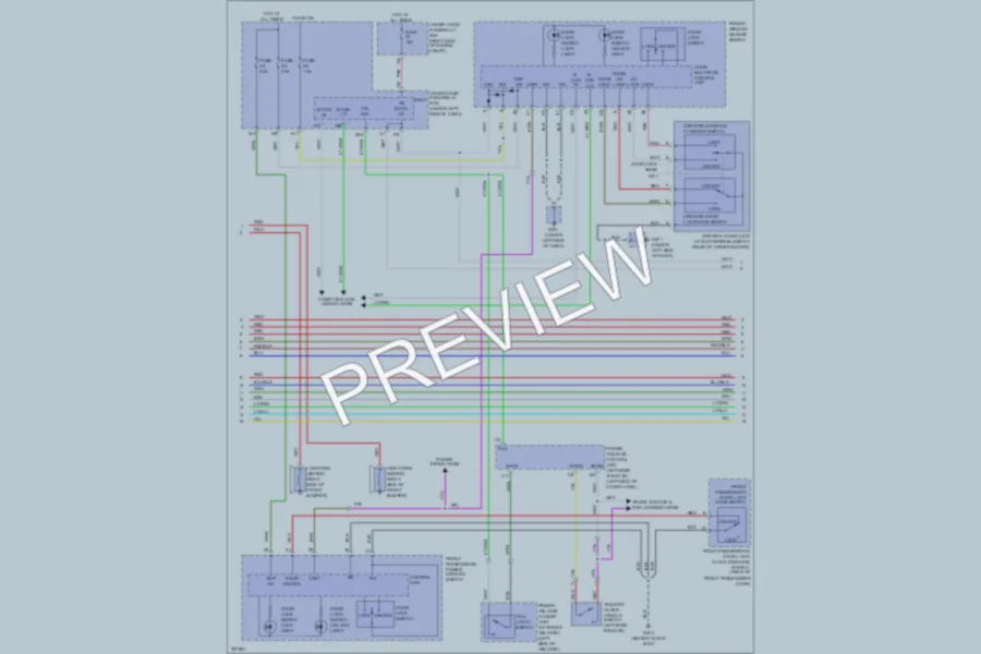 2010 Honda Pilot Anti Theft wiring diagram preview