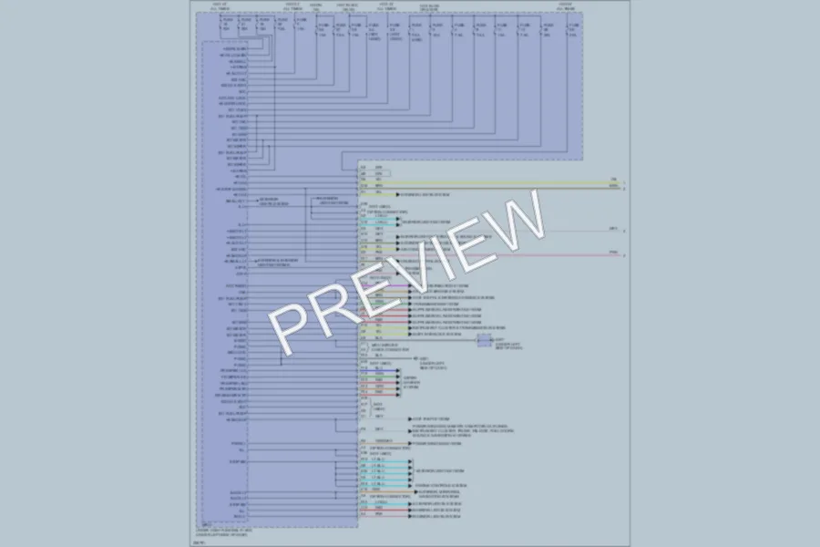 2010 Honda Pilot Body Control Modules wiring diagram preview