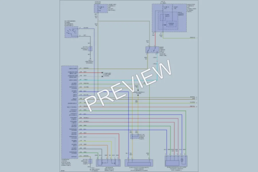2010 Honda Ridgeline Cruise Control wiring diagram preview