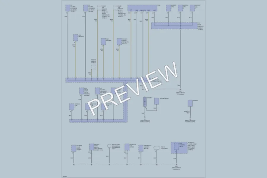 2010 Honda Ridgeline Ground Distribution wiring diagram preview