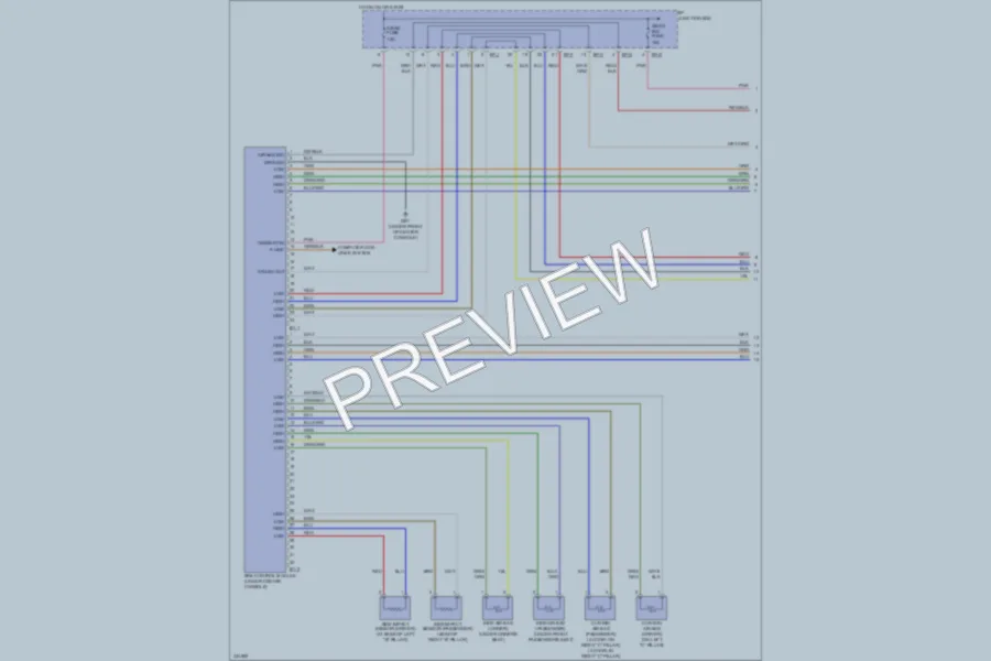 2010 Hyundai Accent Supplemental Restraints wiring diagram preview