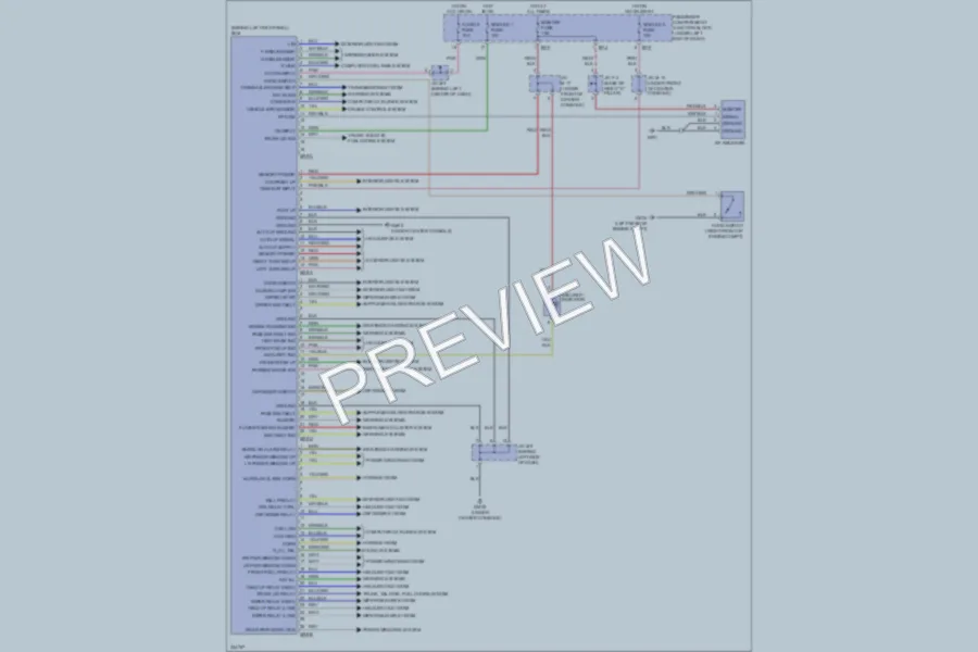 2010 Hyundai Azera Body Control Modules wiring diagram preview
