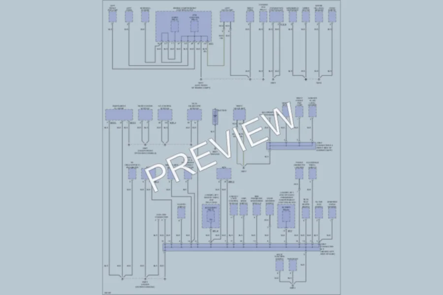 2010 Hyundai Azera Ground Distribution wiring diagram preview