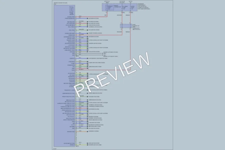 2010 Hyundai Elantra Body Control Modules wiring diagram preview
