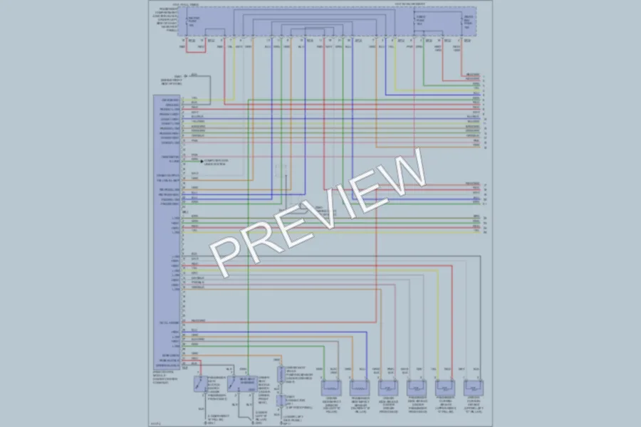 2010 Hyundai Elantra Supplemental Restraints wiring diagram preview