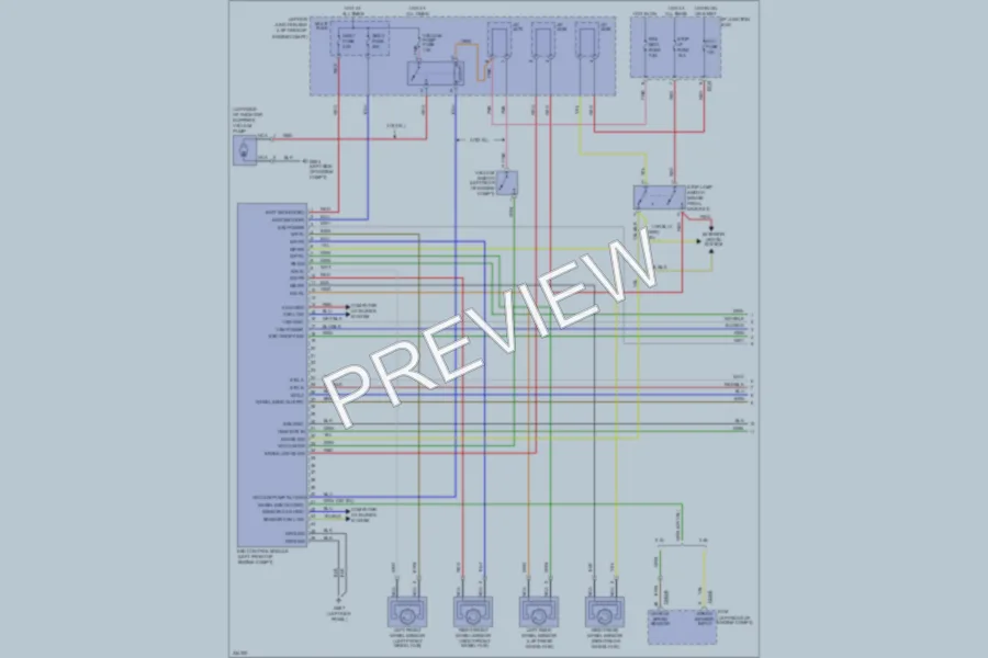 2010 Hyundai Genesis Anti Lock Brakes wiring diagram preview
