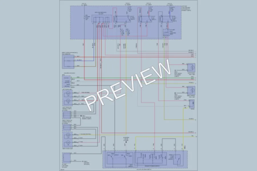 2010 Hyundai Genesis Headlights wiring diagram preview