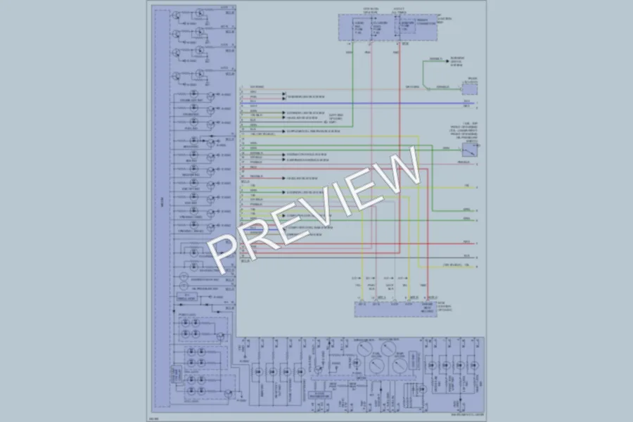 2010 Hyundai Genesis Instrument Cluster wiring diagram preview