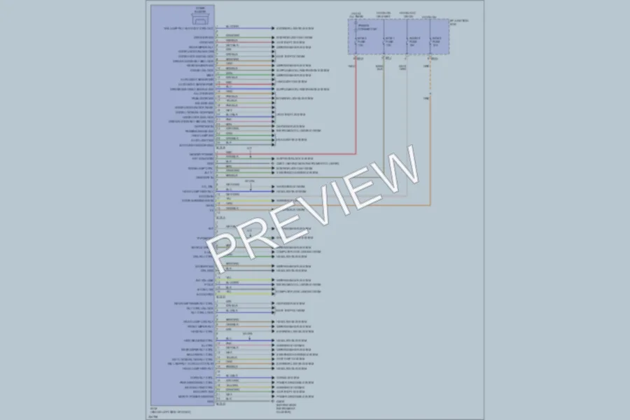 2010 Hyundai SantaFe Body Control Modules wiring diagram preview