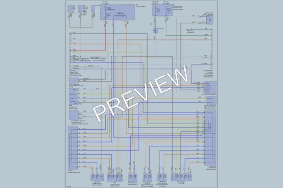 2010 Hyundai SantaFe Computer Data Lines wiring diagram preview