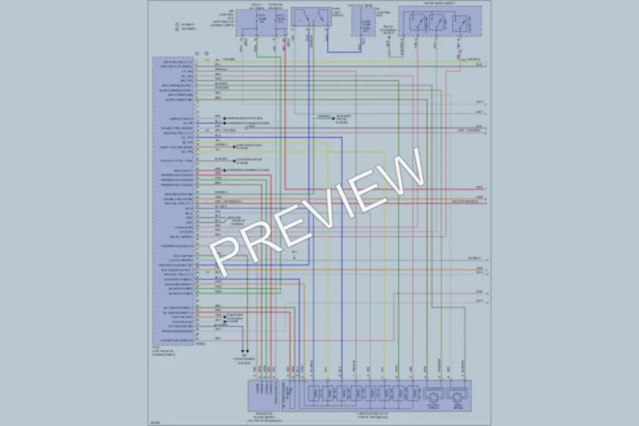2010 Hyundai SantaFe Engine Performance wiring diagram preview