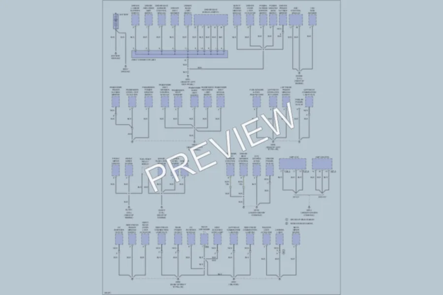 2010 Hyundai SantaFe Ground Distribution wiring diagram preview