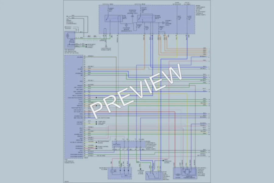 2010 Hyundai Sonata Engine Performance wiring diagram preview