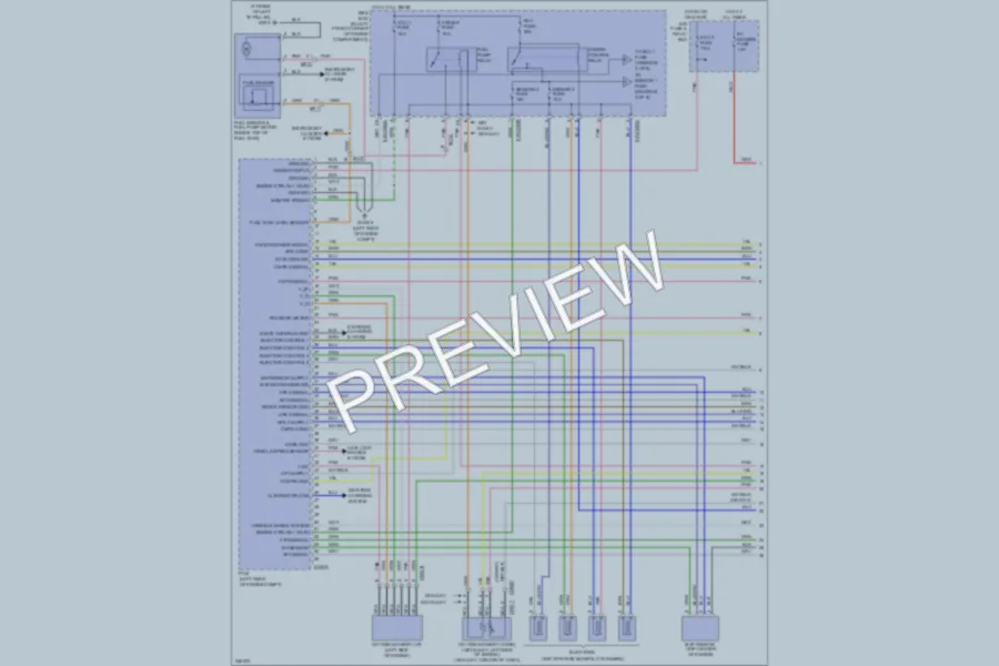 2010 Hyundai Tucson Engine Performance wiring diagram preview