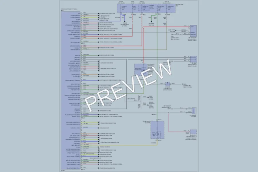 2010 Hyundai Veracruz Body Control Modules wiring diagram preview