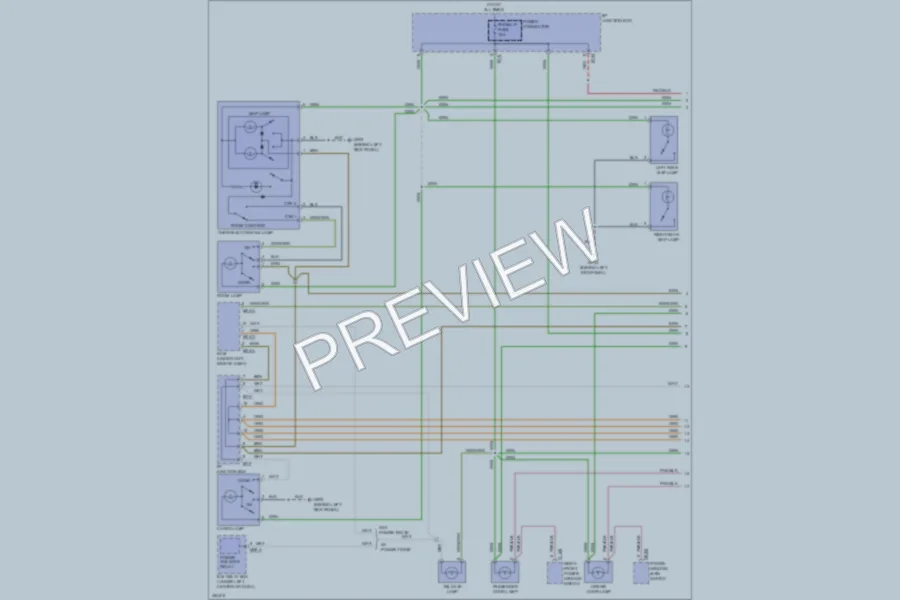 2010 Hyundai Veracruz Interior Lights wiring diagram preview