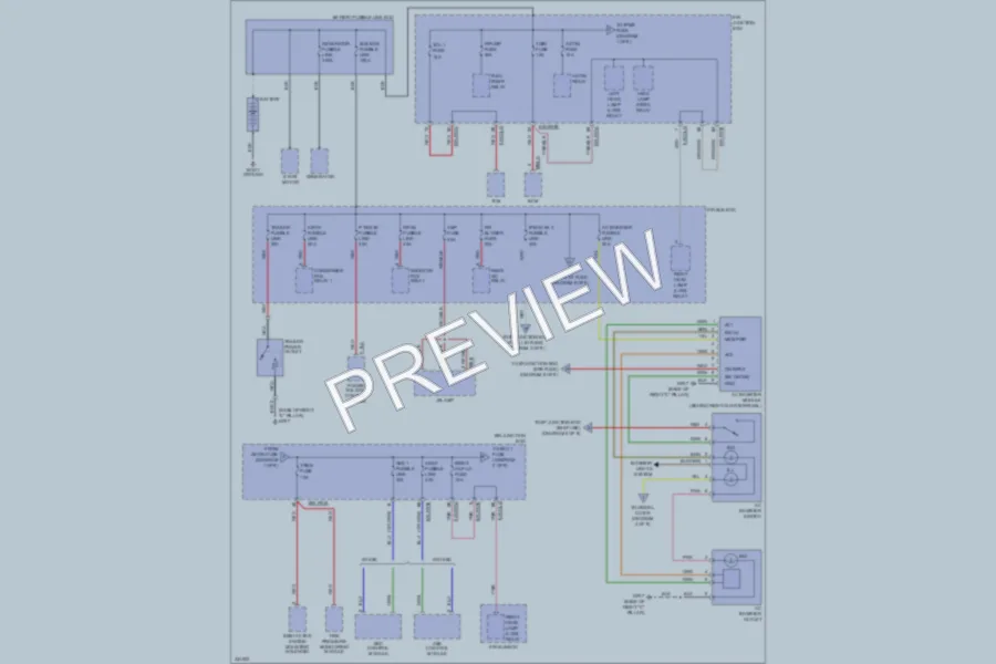 2010 Hyundai Veracruz Power Distribution wiring diagram preview