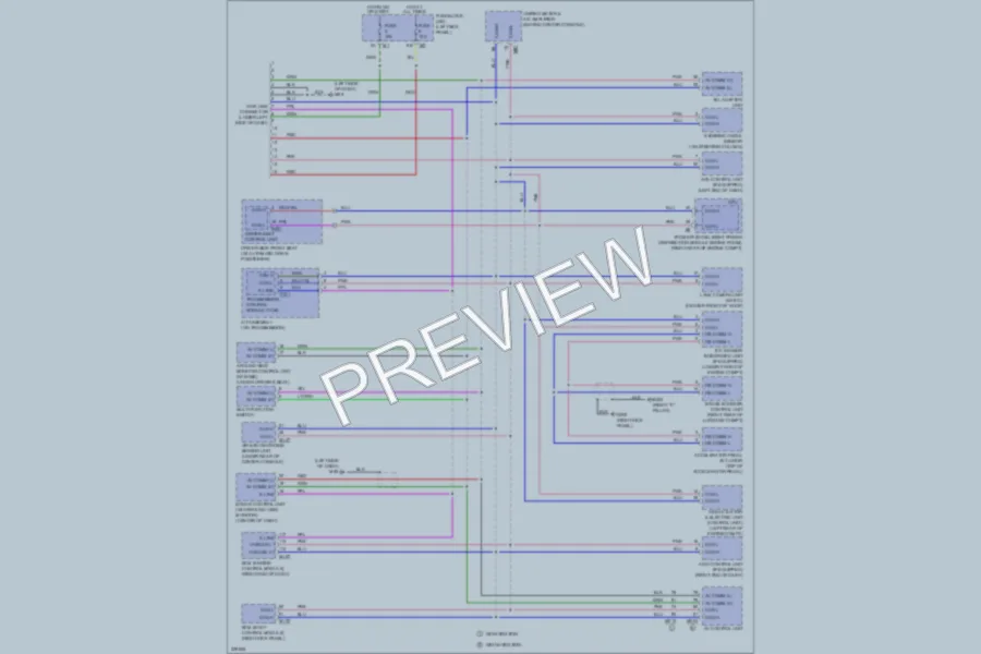 2010 Infiniti EX35 Computer Data Lines wiring diagram preview