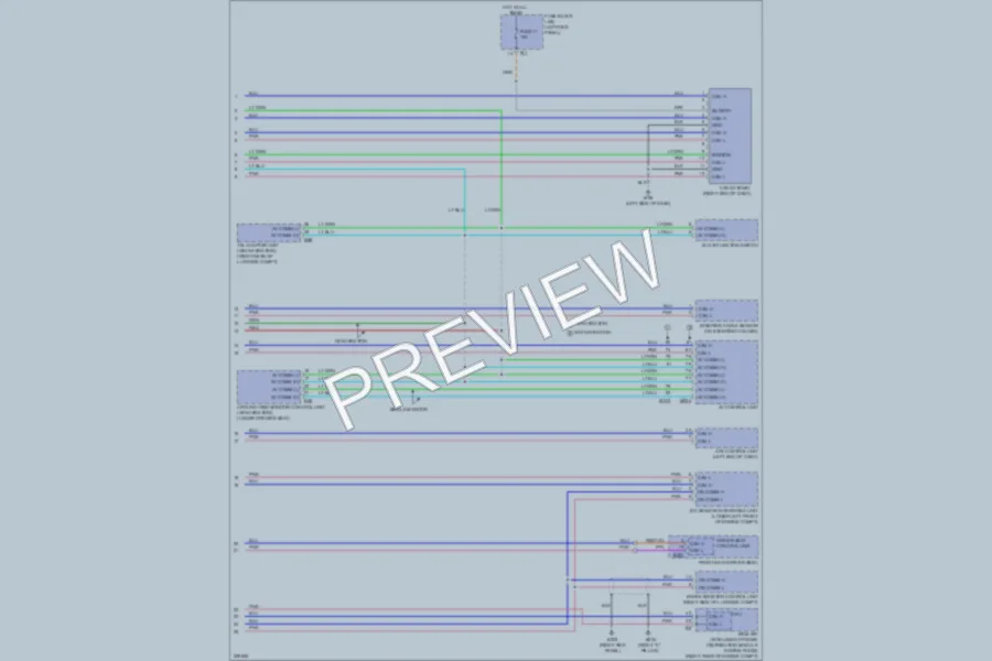 2010 Infiniti FX50 Computer Data Lines wiring diagram preview