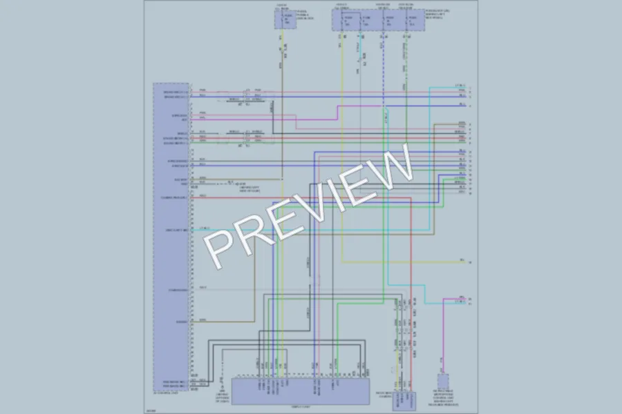2010 Infiniti G37 Navigation wiring diagram preview