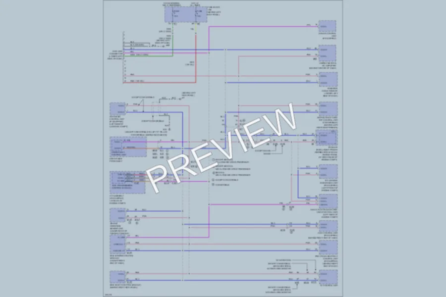 2010 Infiniti G37x Computer Data Lines wiring diagram preview