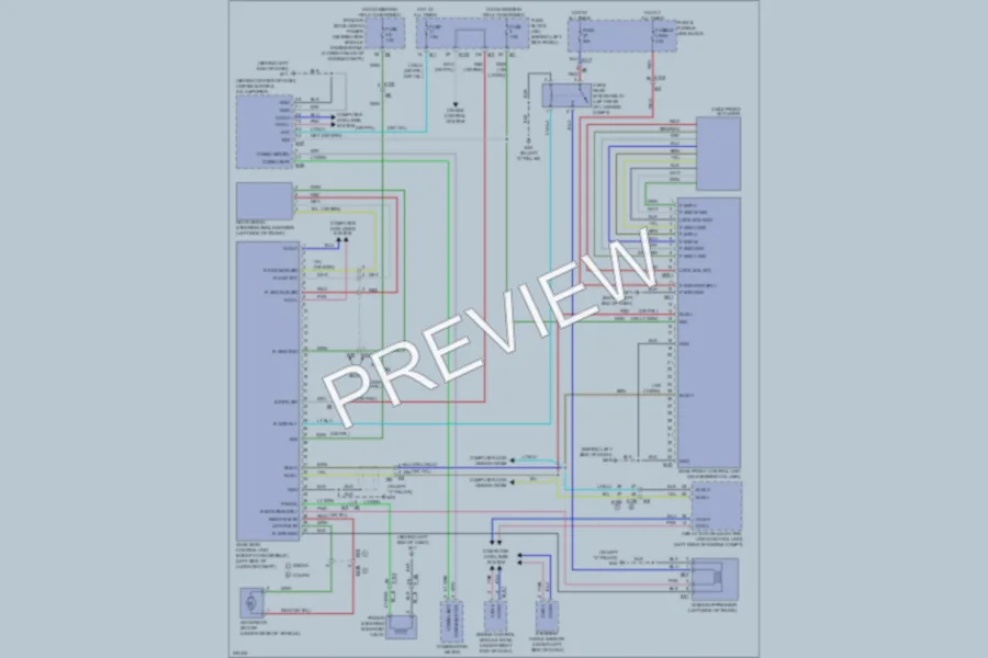 2010 Infiniti G37x Electronic Power Steering wiring diagram preview
