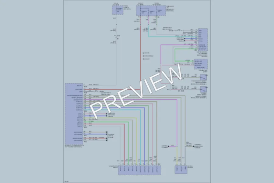 2010 Infiniti G37x Headlights wiring diagram preview