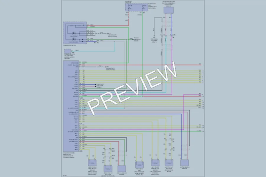 2010 Infiniti G37x Supplemental Restraints wiring diagram preview