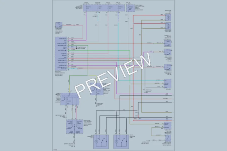 2010 Infiniti M35x Interior Lights wiring diagram preview