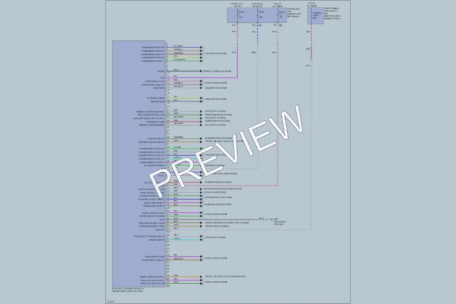 2010 Infiniti M45 Body Control Modules wiring diagram preview