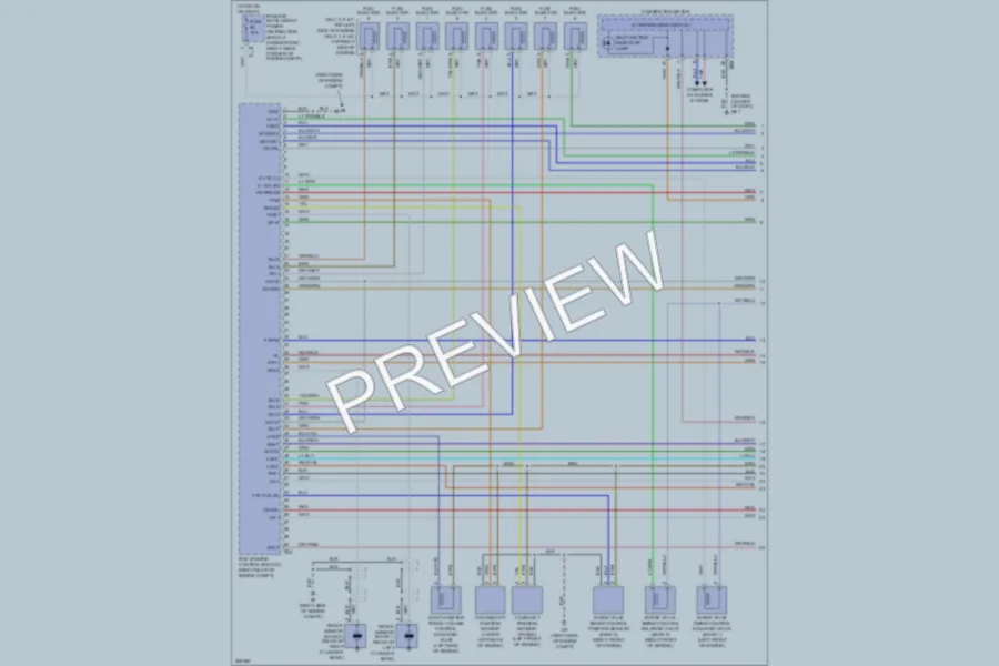 2010 Infiniti QX56 Engine Performance wiring diagram preview