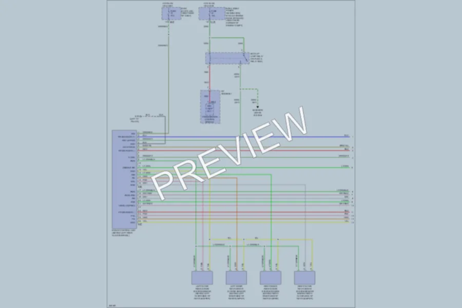 2010 Infiniti QX56 Navigation wiring diagram preview