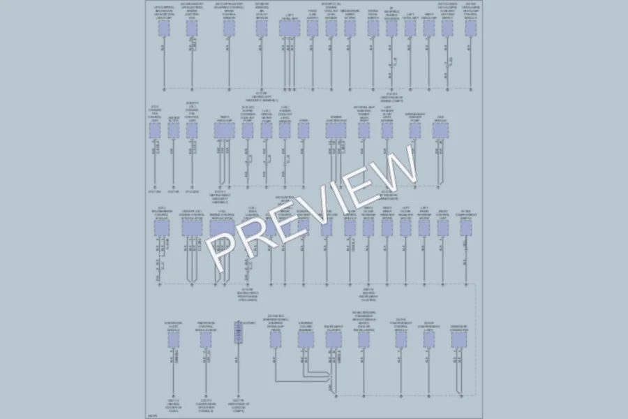 2010 Jaguar XF Ground Distribution wiring diagram preview
