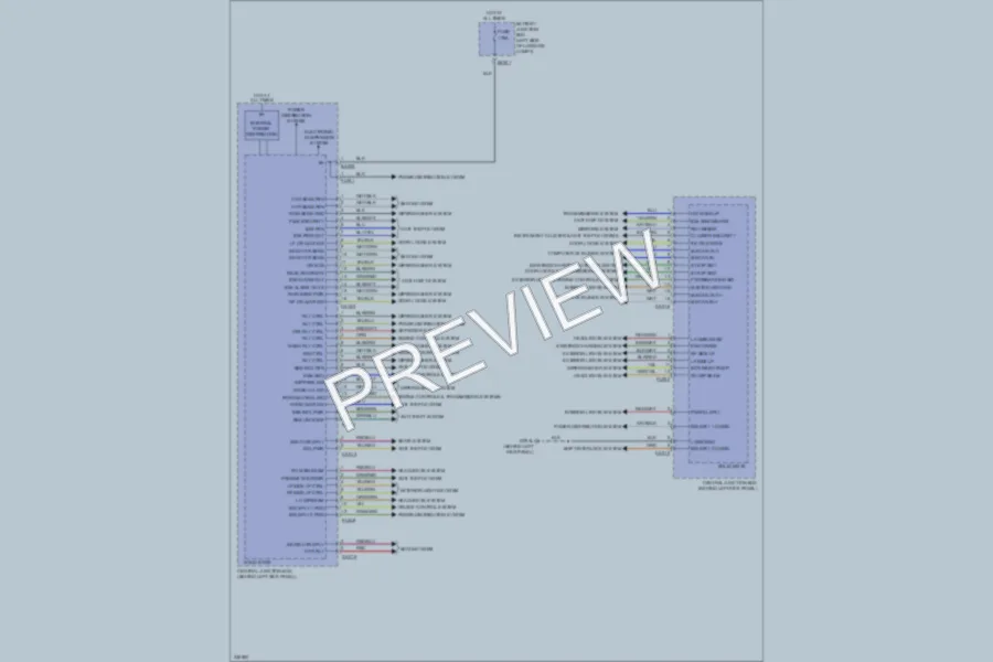 2010 Jaguar XK Body Control Modules wiring diagram preview